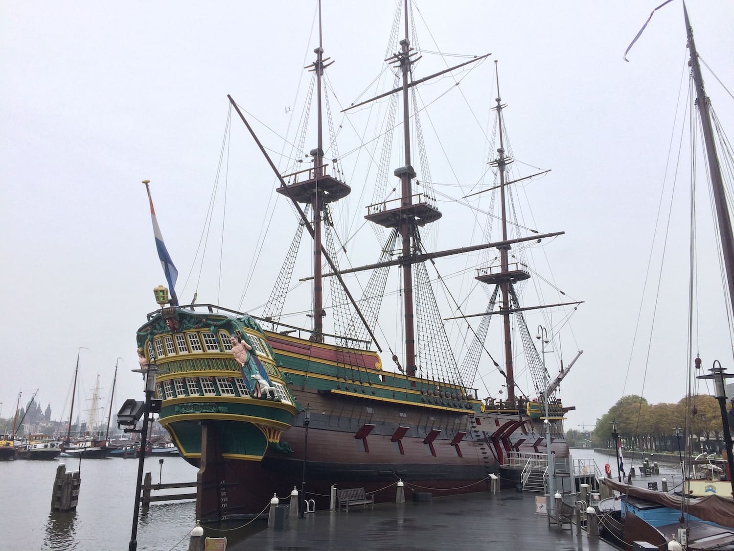 voilier Amsterdam de la Compagnie des Indes