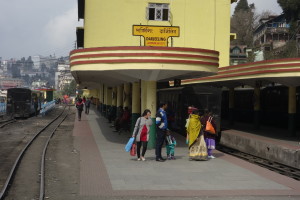 Gare de Darjeeling - Altitude 2070 mètres.