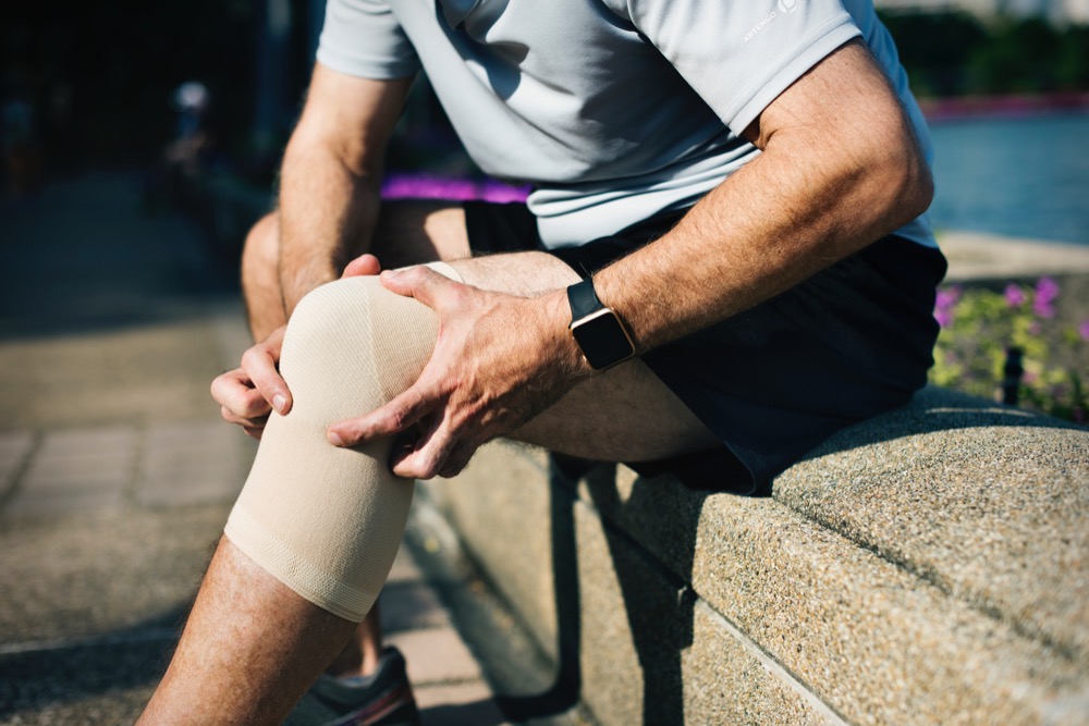 douleur du genou en raison du sport