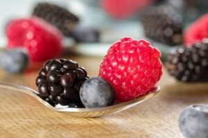 Fruits rouges riches en antioxydants