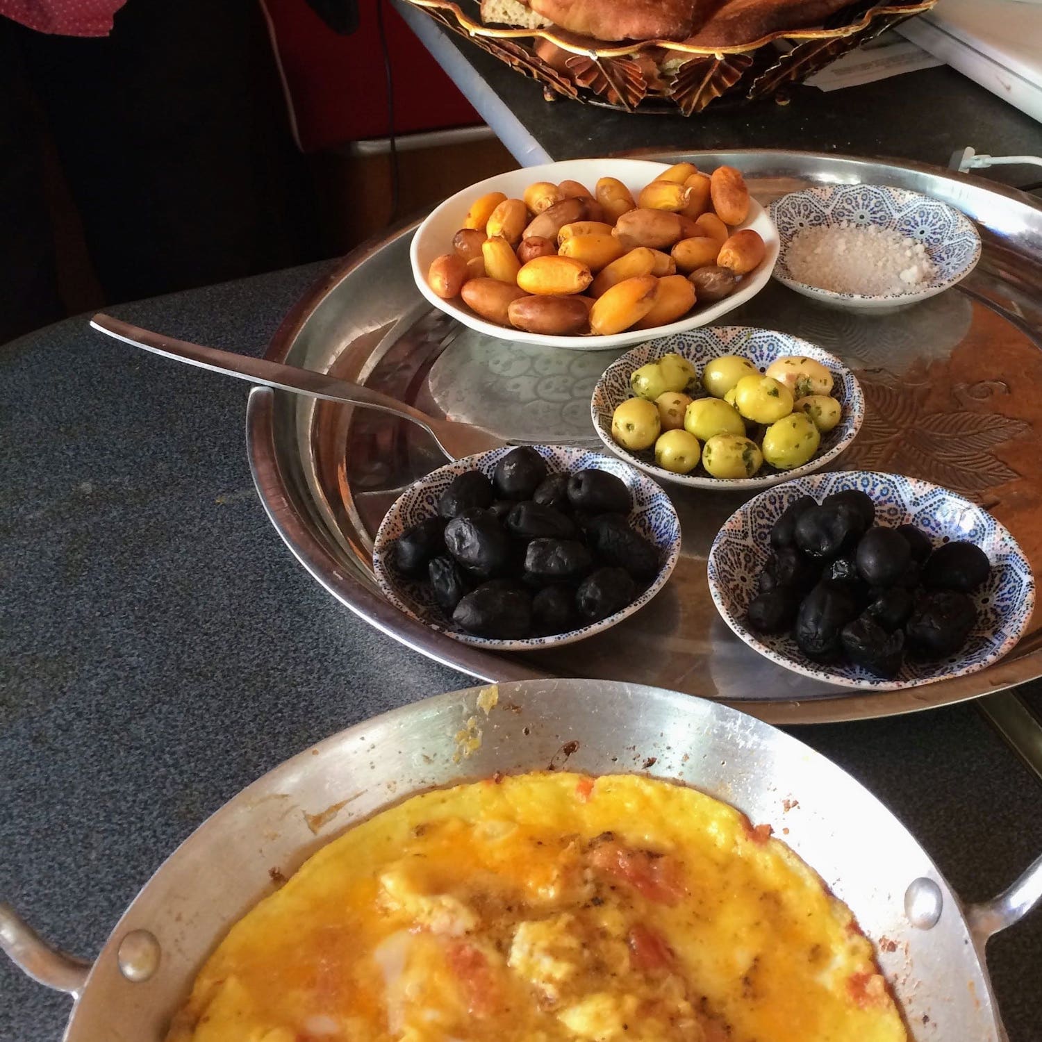 petit déjeuner marocain typique