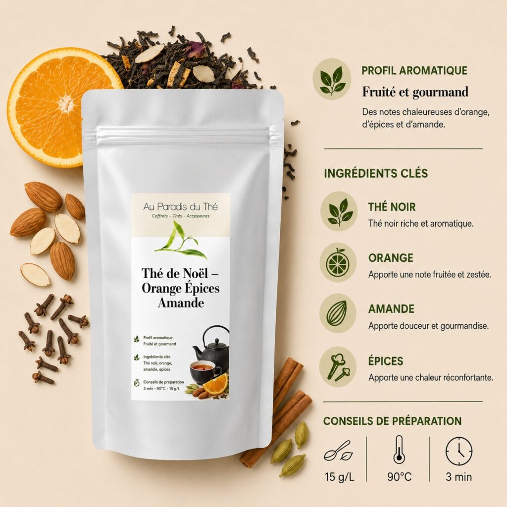 fiche orange épices amandes