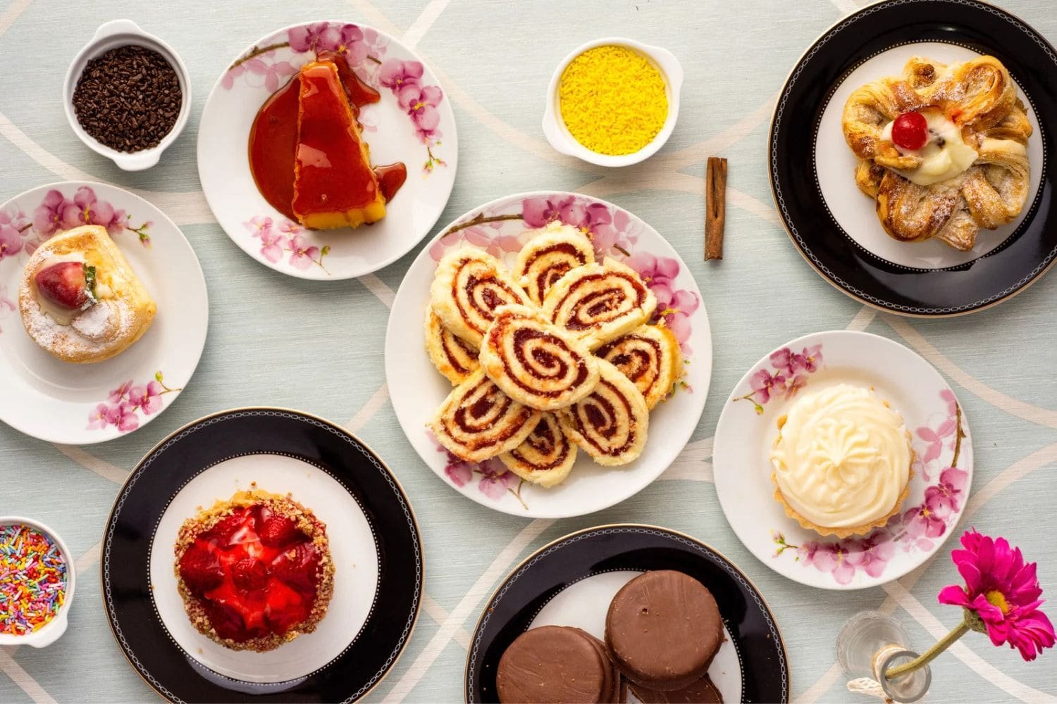 farandole de desserts cétogènes