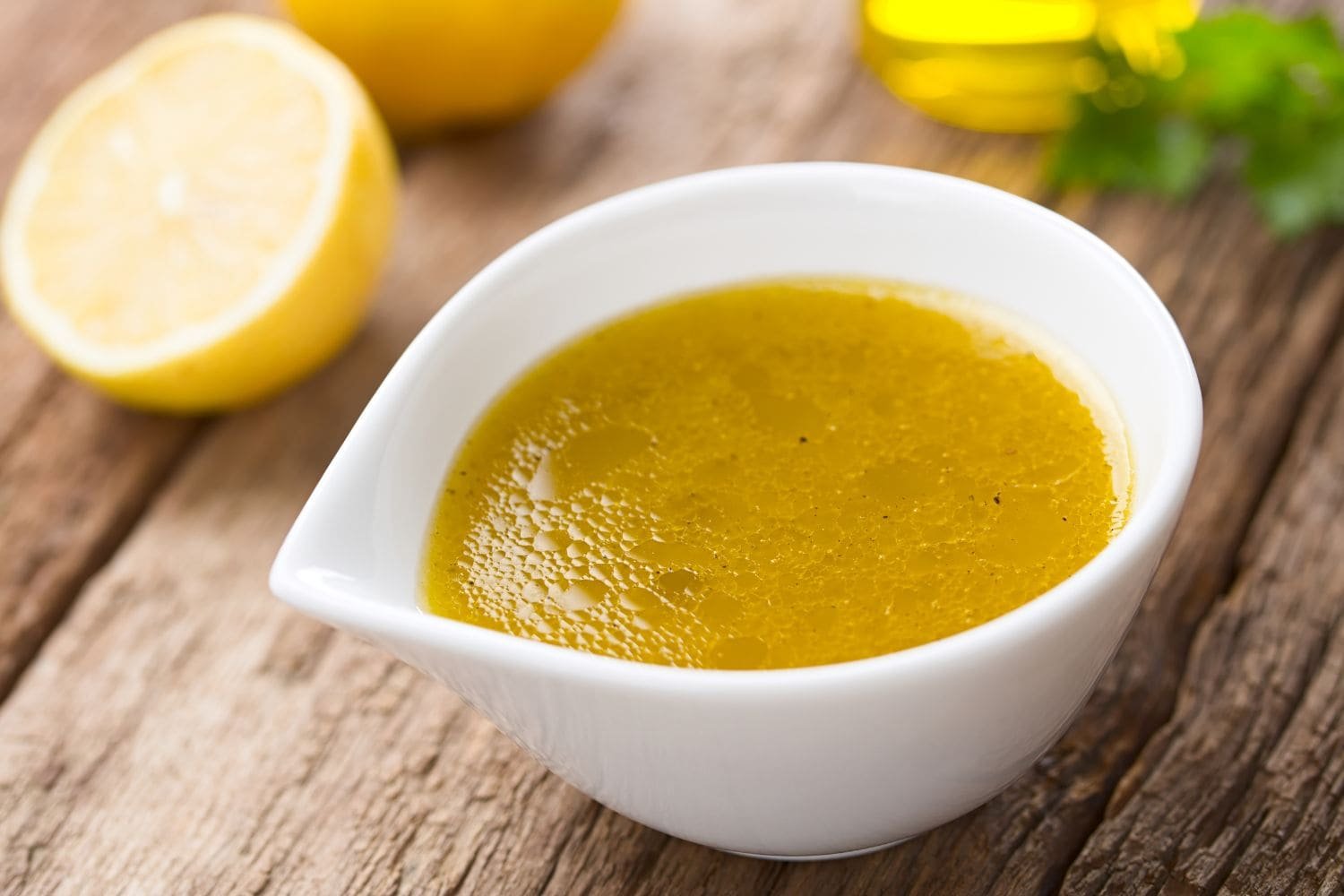 vinaigrette sans vinaigre au citron