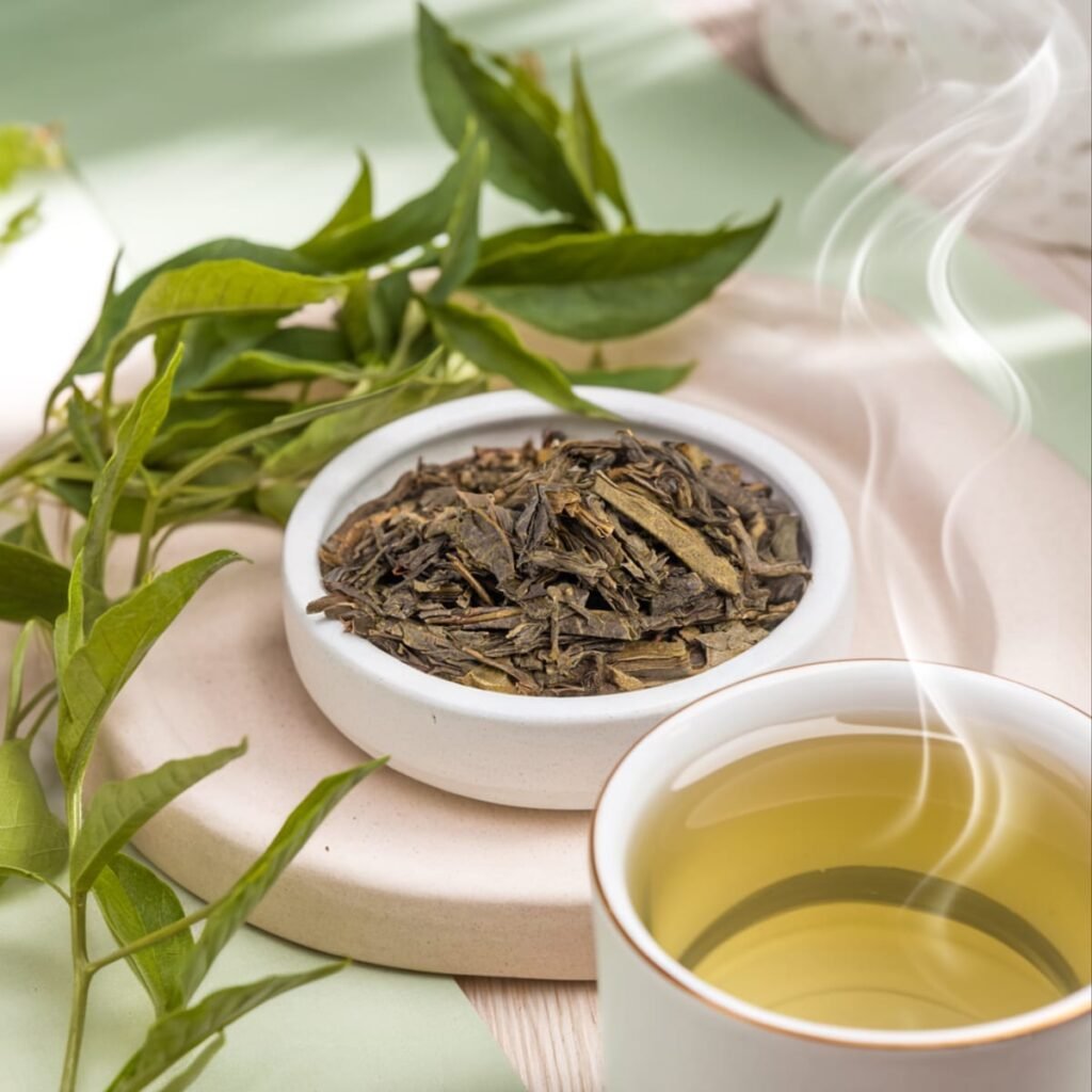 long jing Thé vert de Chine séché à la poële Long Jing