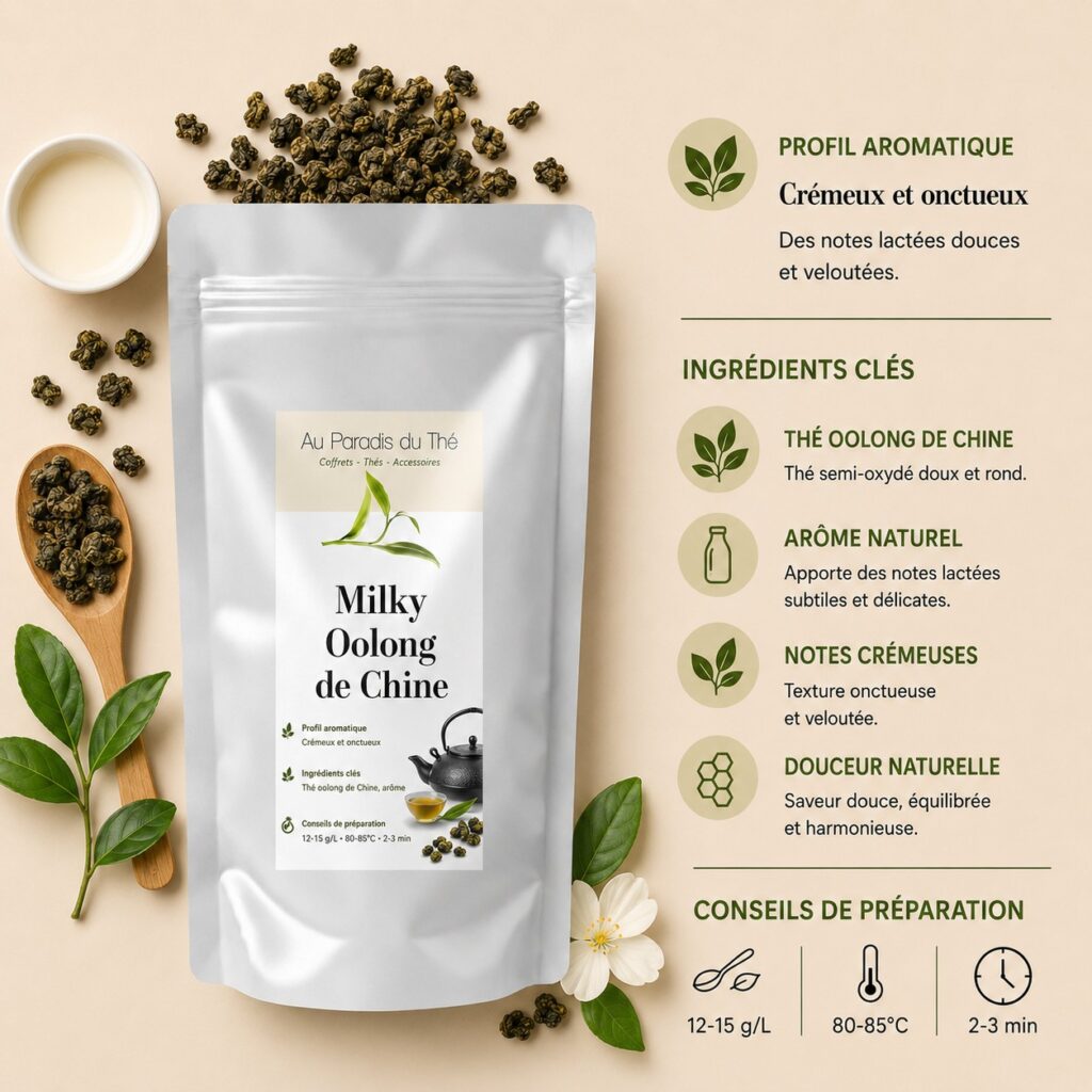 fiche milky oolong de chine