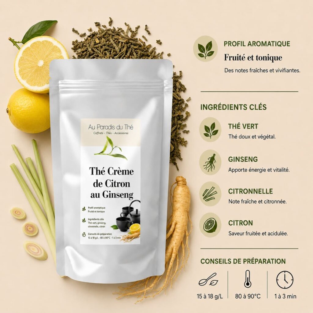fiche crème de citron