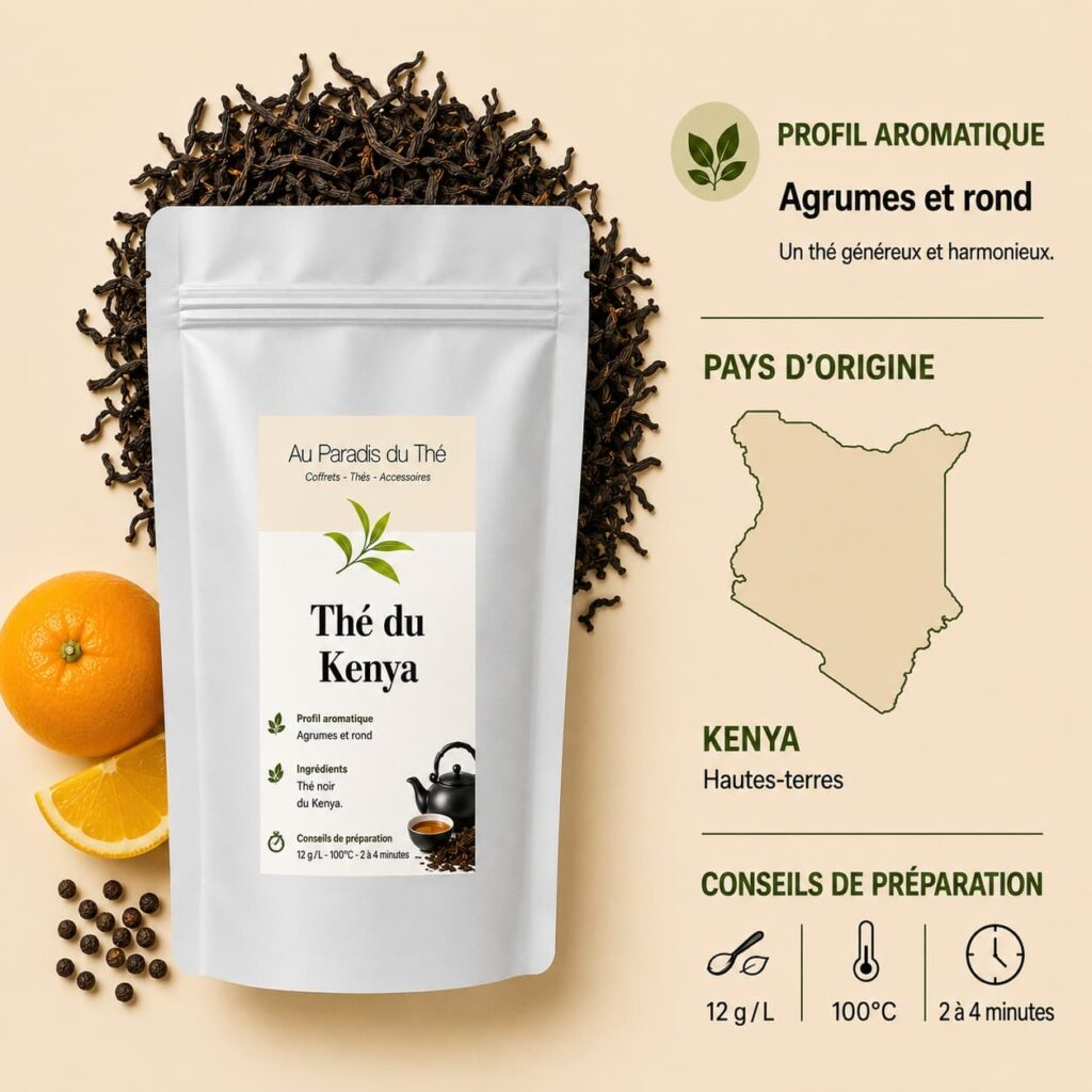 fiche thé du kenya
