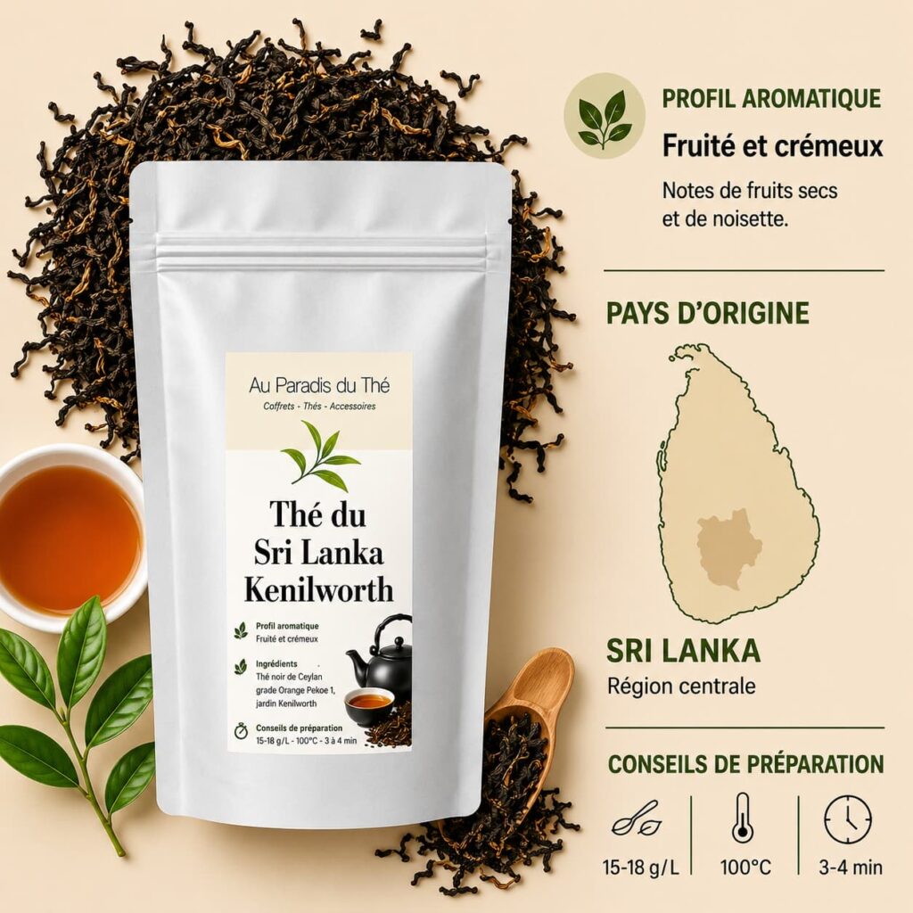 fiche thé du sri lanka