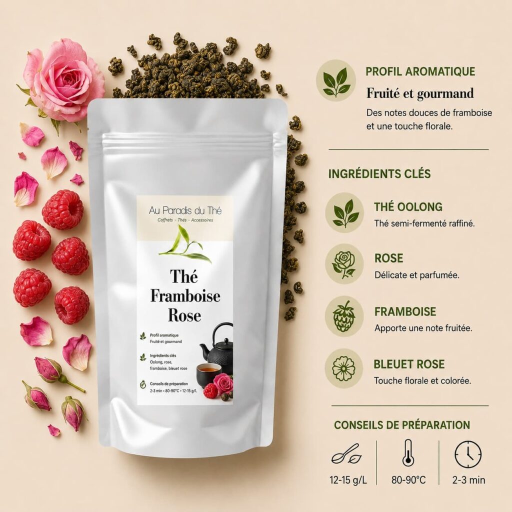 fiche framboise rose