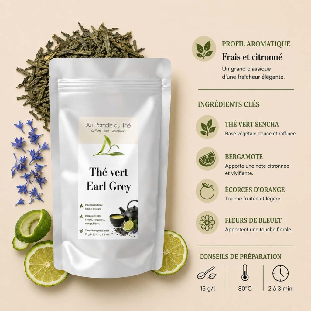 Té verde Earl Grey — foto 3