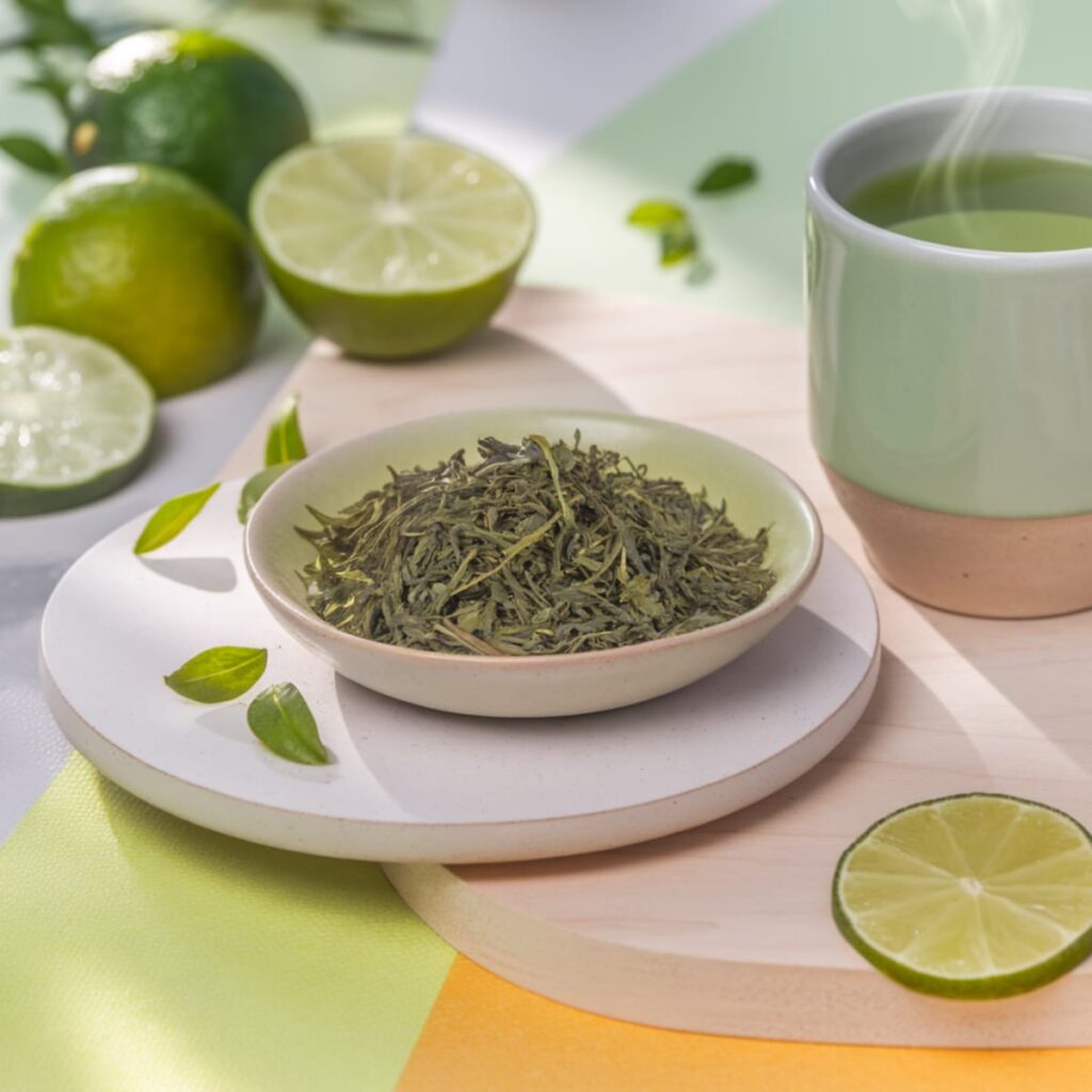 Thé vert Earl Grey