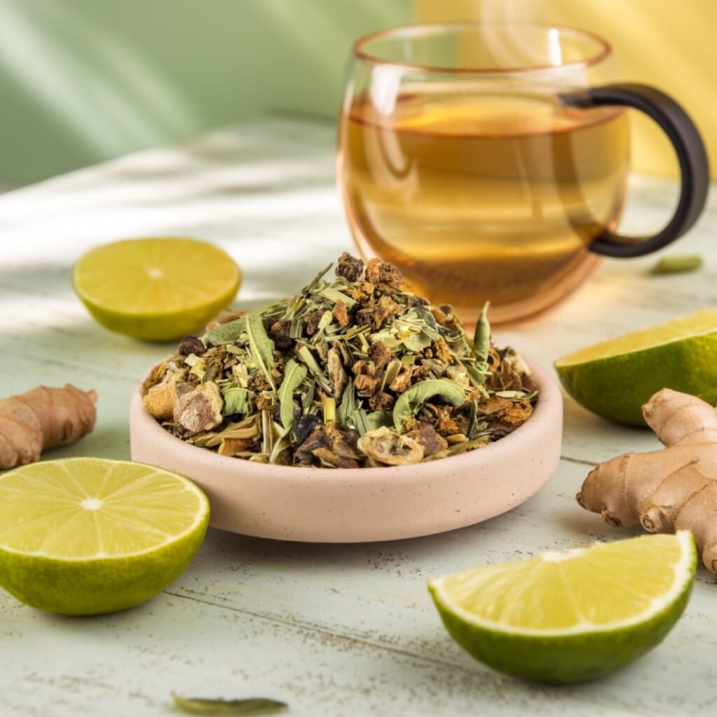 Tisane Gingembre Houblon Citron Tisane Gingembre Houblon Citron vert