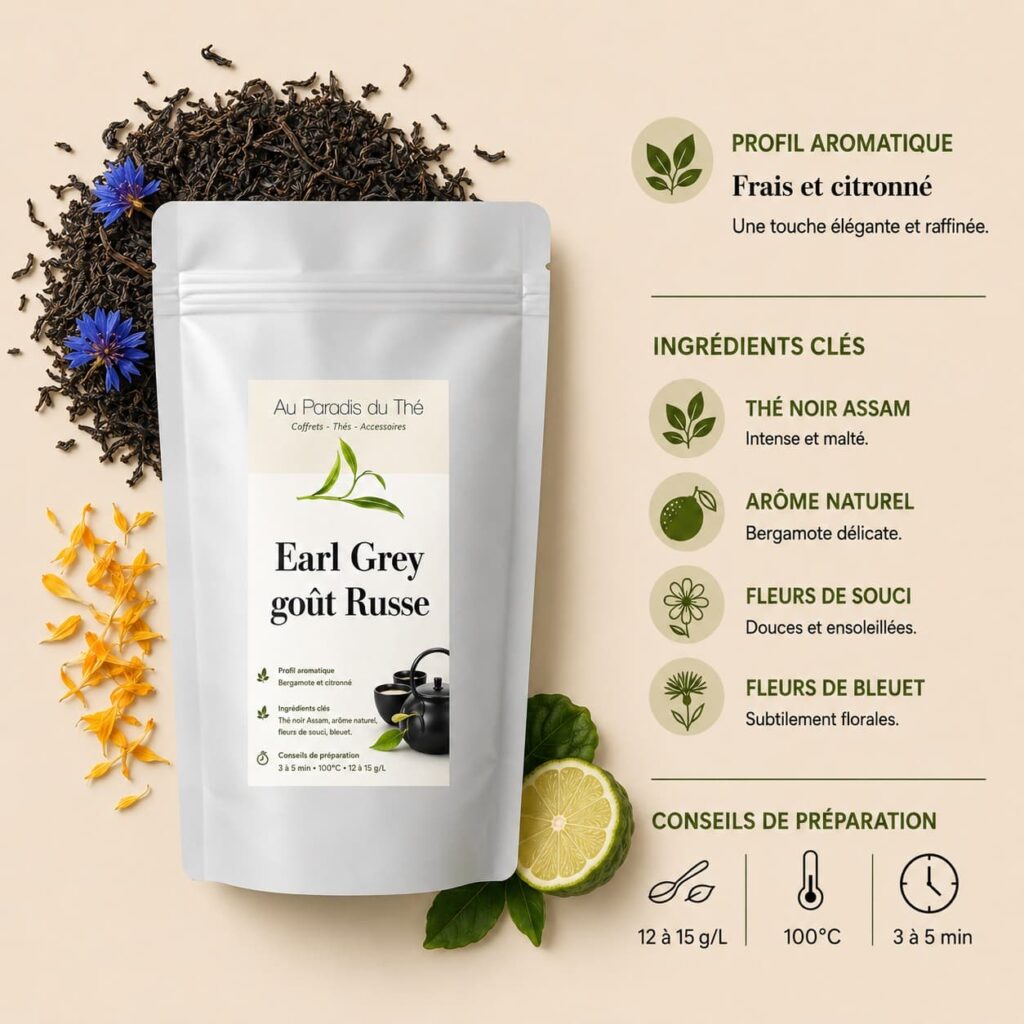 fiche earl grey russse