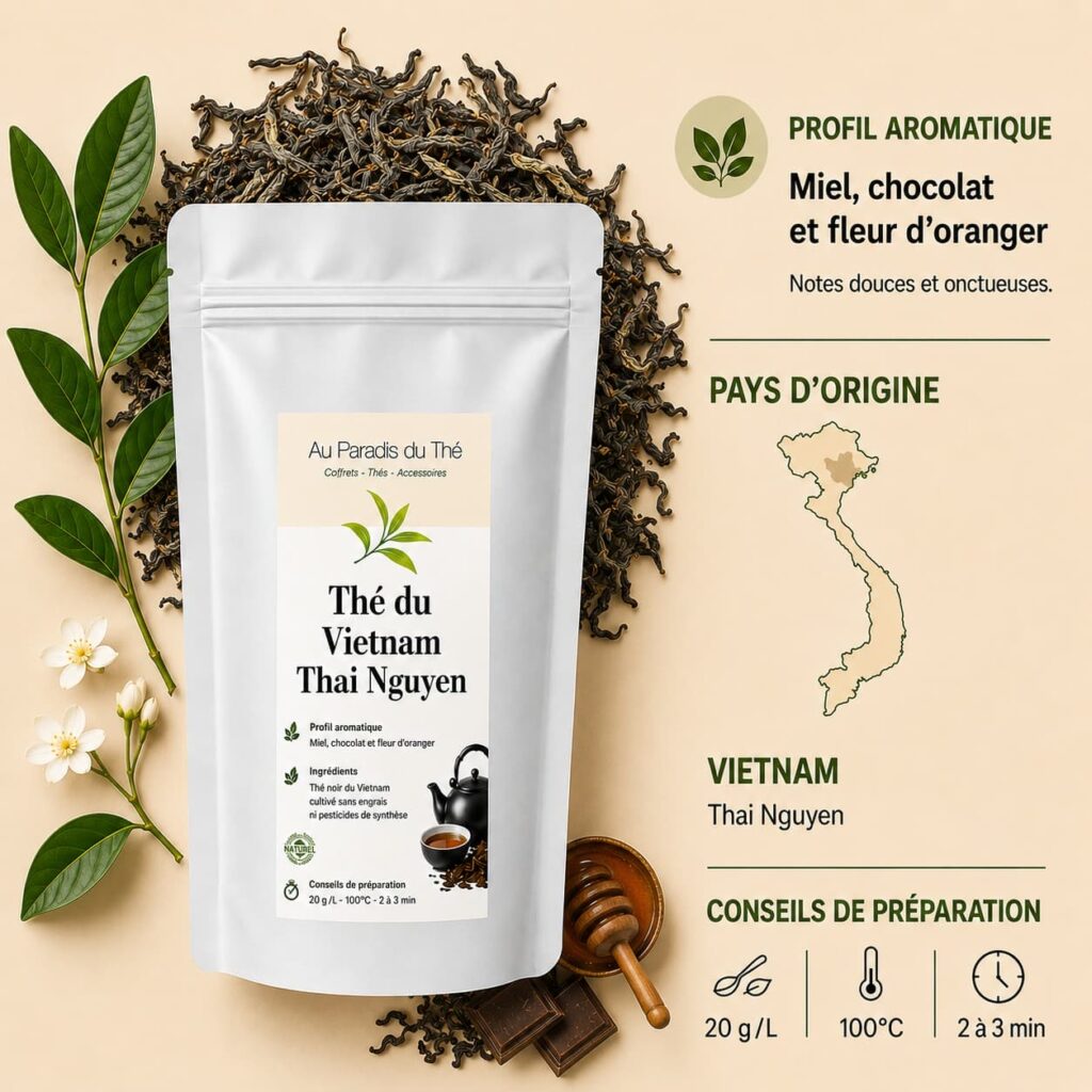 fiche Thé du Vietnam Thai Nguyen