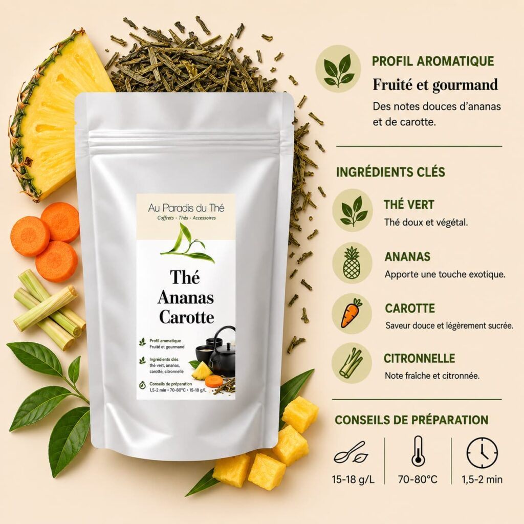 fiche ananas carotte
