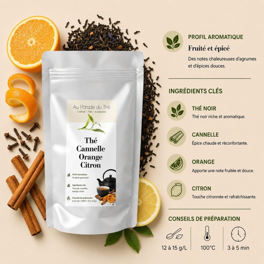 fiche orange cannelle citron