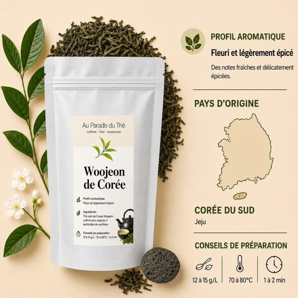 fiche woojeon de corée