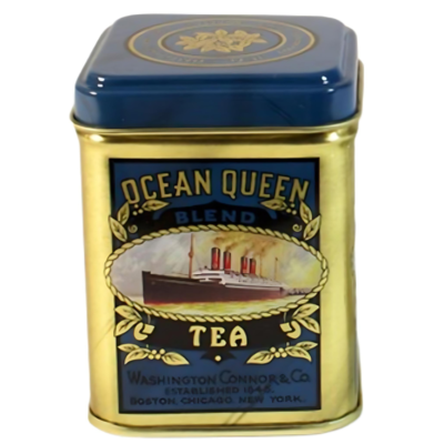 Boîte à thé "Ocean Queen"