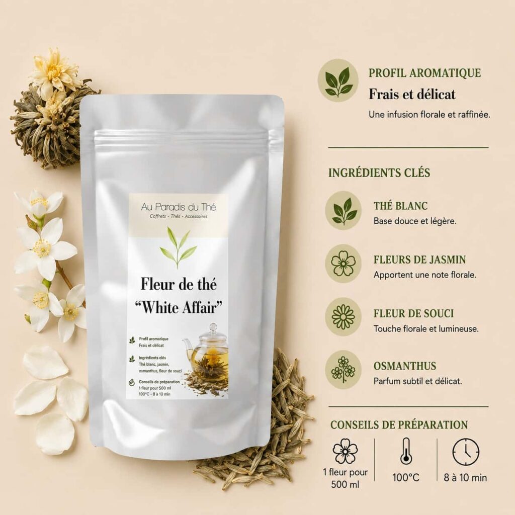 Flor de té "White Affair" — foto 2