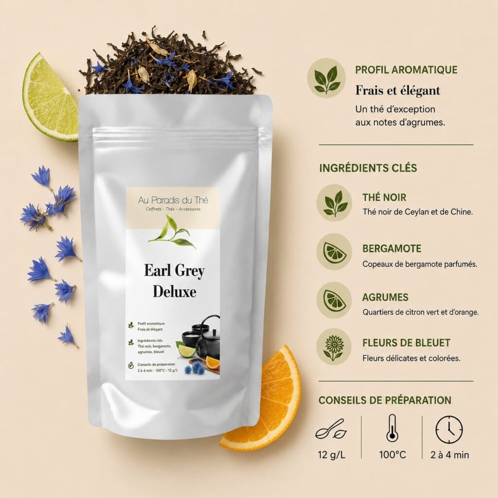 fiche Earl grey deluxe