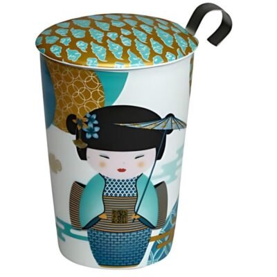 Mug Geisha Bleu