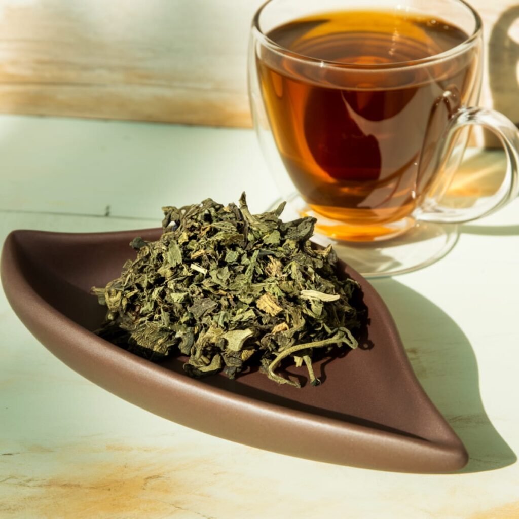 Ortie feuilles infusion Feuilles d'ortie coupées pour infusion