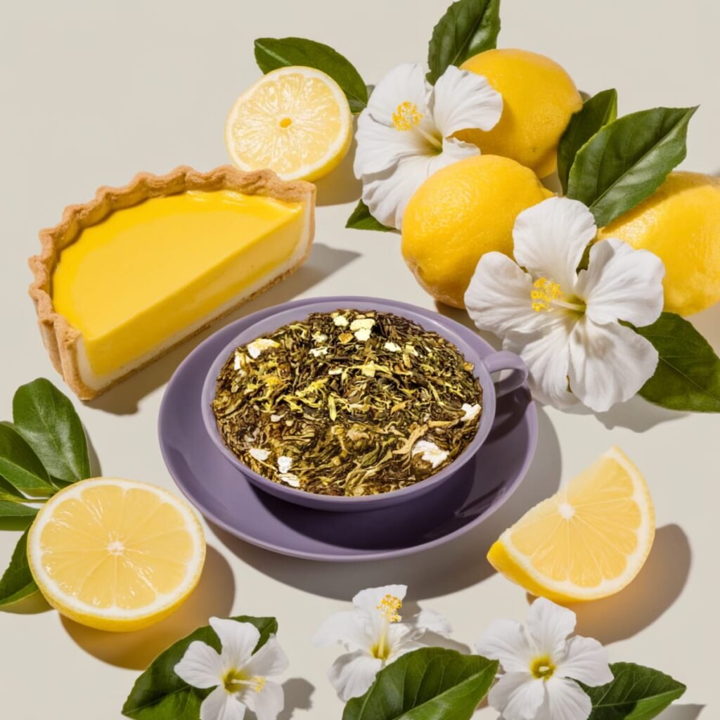 Rooibos façon Tarte au Citron Rooibos accompagné de Tarte au Citron