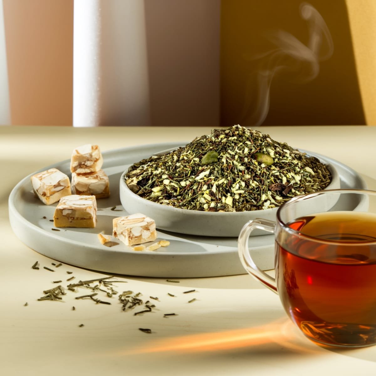 Rooibos vert façon Nougat Rooibos au Nougat