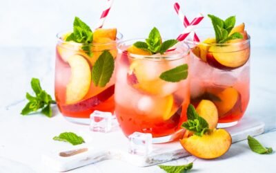 Délicieuse sangria au thé glacé sans alcool