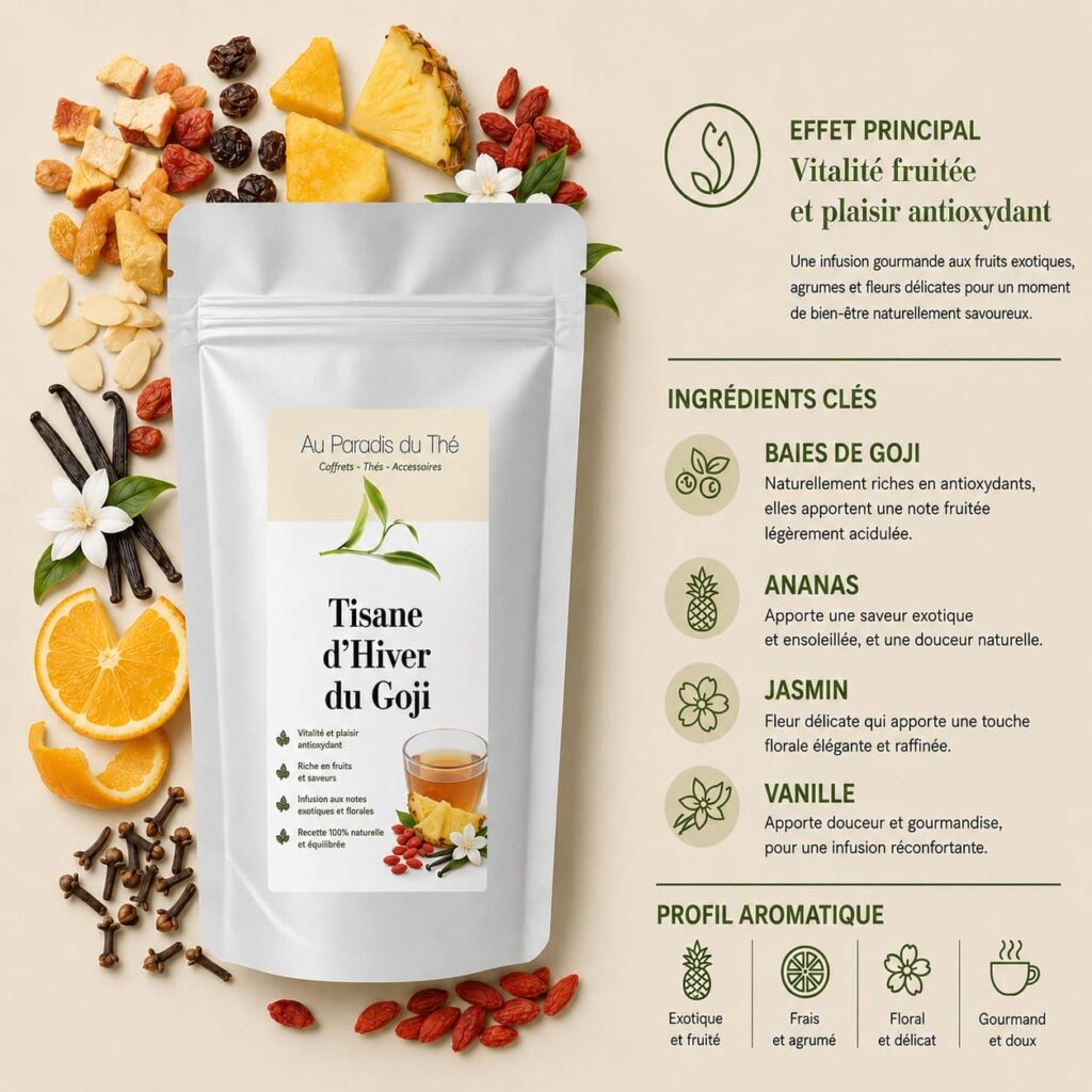 fiche d'hiver au goji