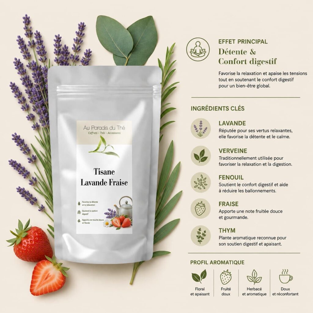 fiche lavande fraise