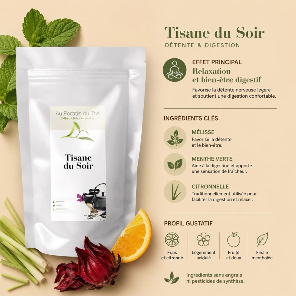 tisane du soir détails