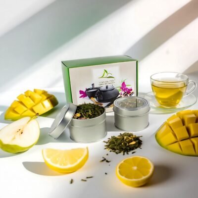 Coffret 2 thés fruités