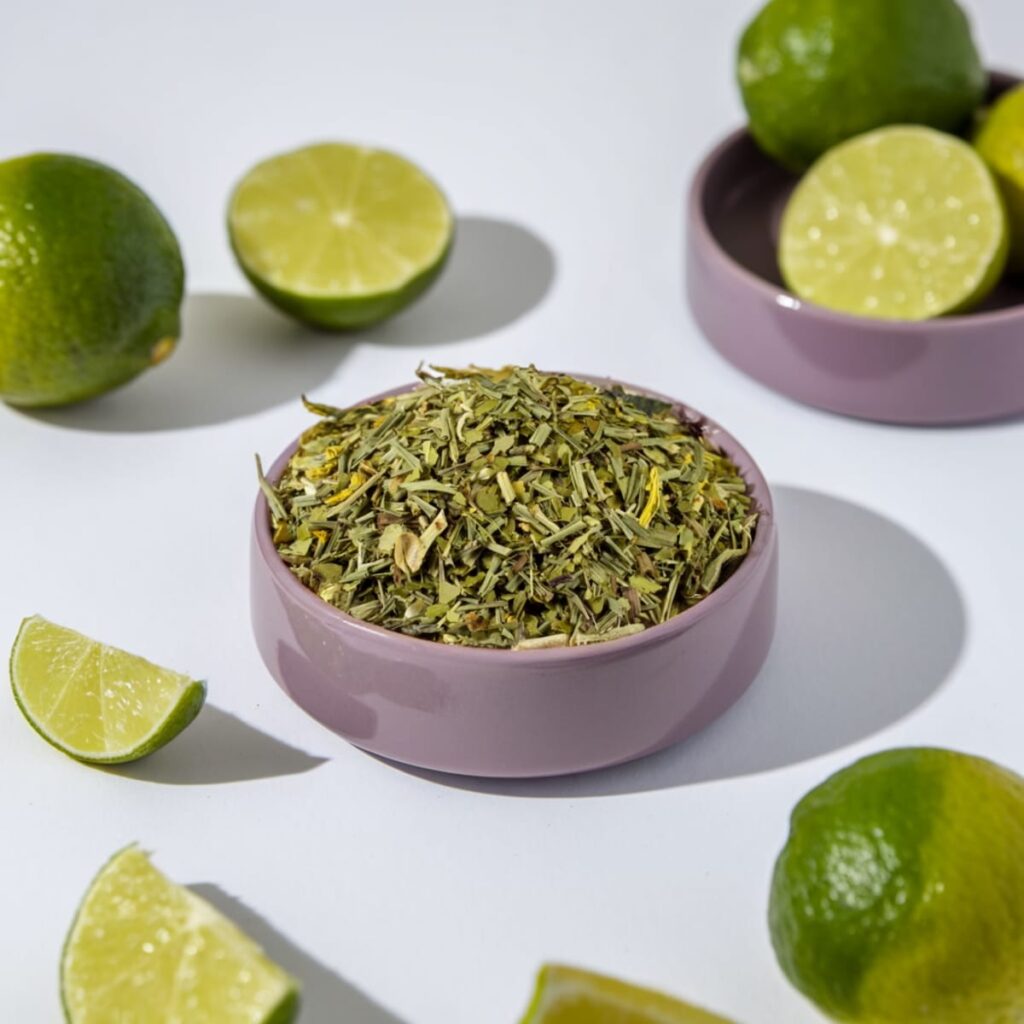 yerba maté au citron vert