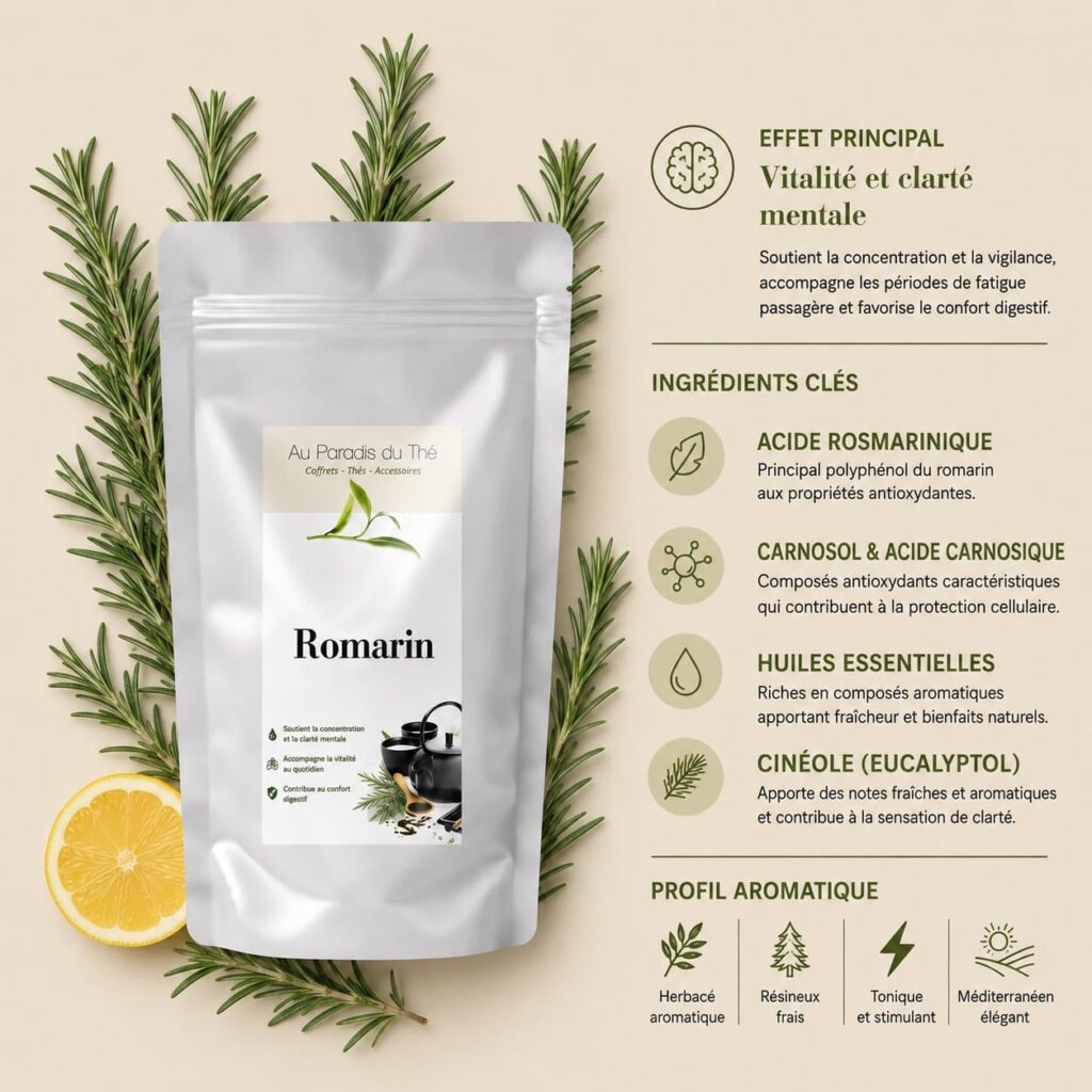 Fiche tisane au romarin