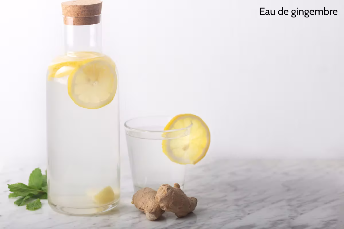 eau de gingembre glacée