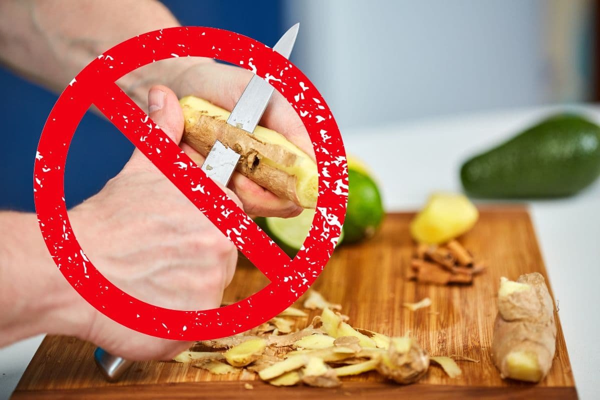 éplucher du gingembre sans en gaspiller éplucher du gingembre sans en gaspiller