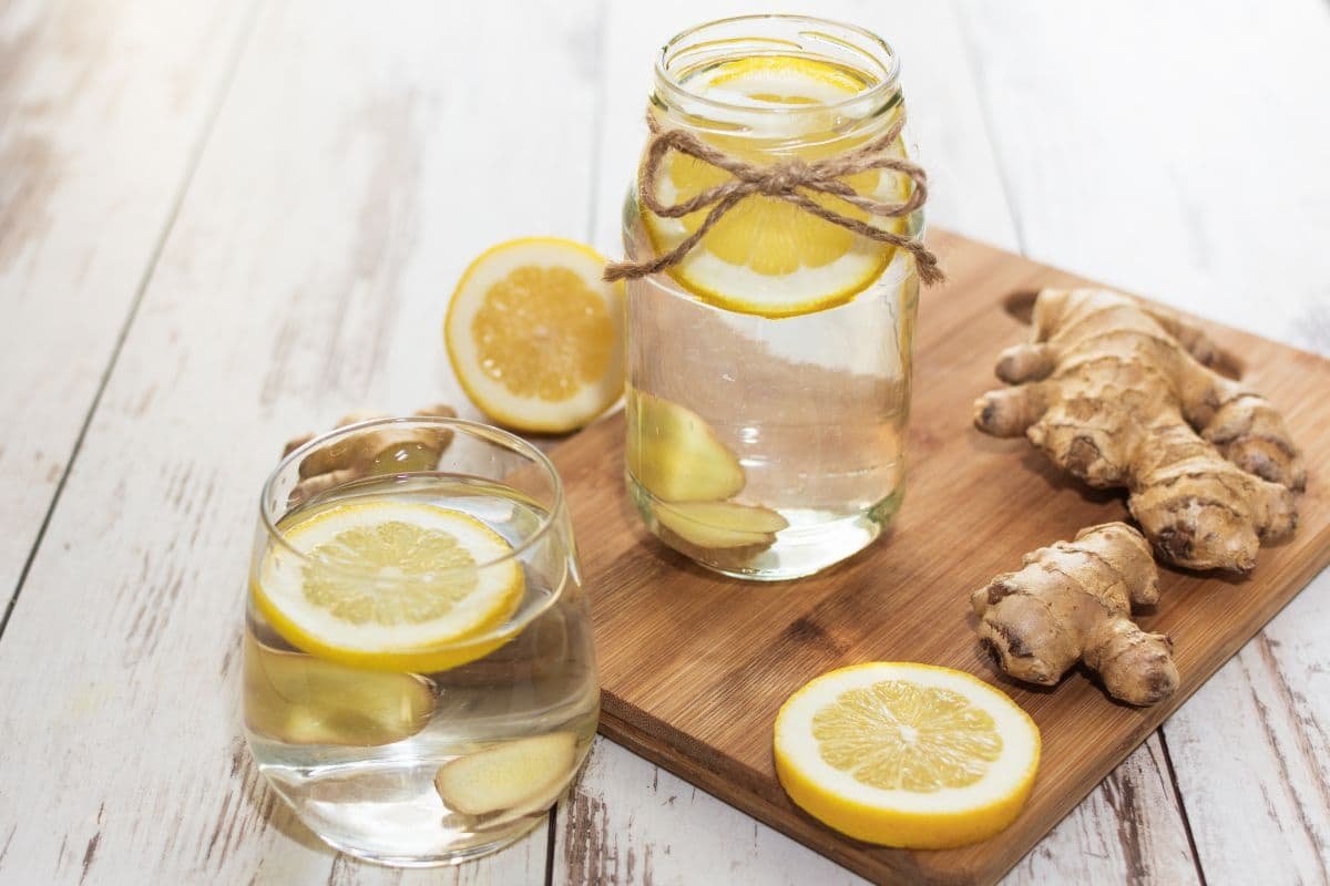 infusion de gingembre frais