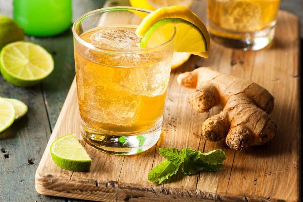 soda au gingembre fait maison