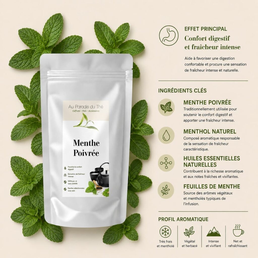 fiche menthe poivrée