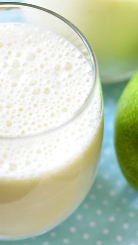 smoothie gingembre pomme et banane
