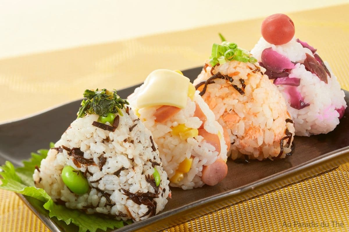 assortiment onigiri assortiment onigiris