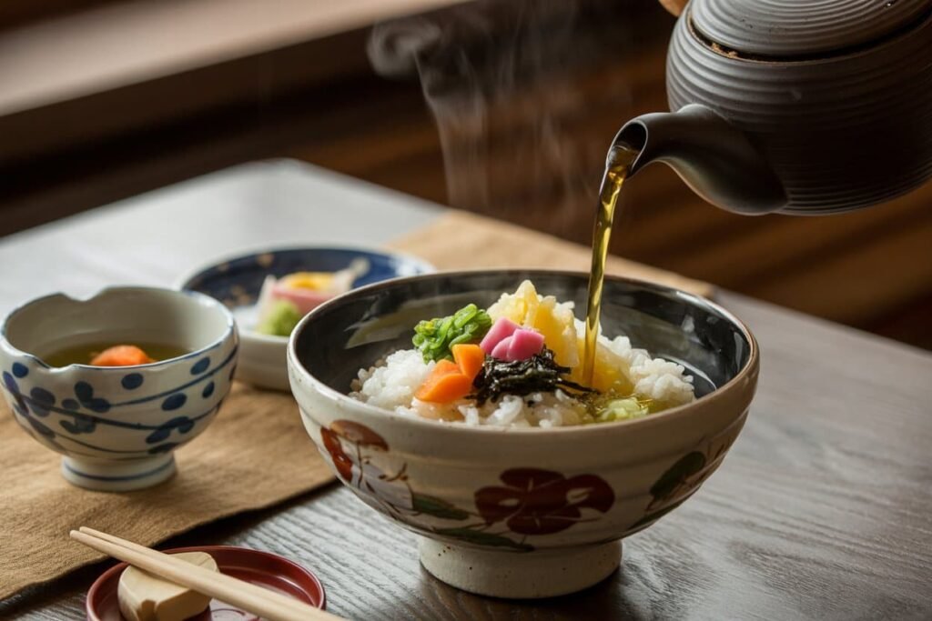 ochazuke légumes fermentés