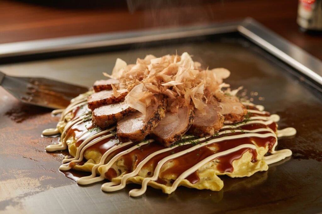 okonomiyaki recette porc