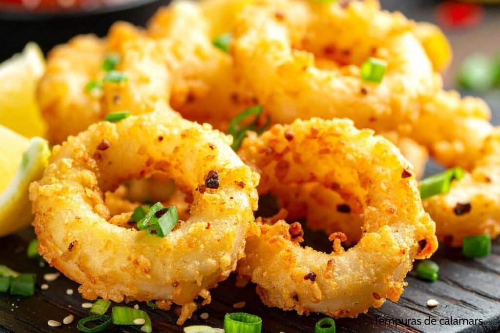 tempuras de calamars