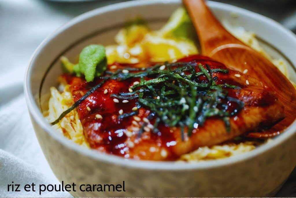 Kamameshi au poulet soja